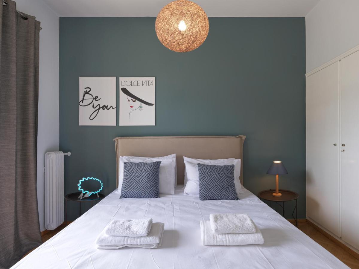 Beautiful Apartment In Kolonaki Athena Bagian luar foto